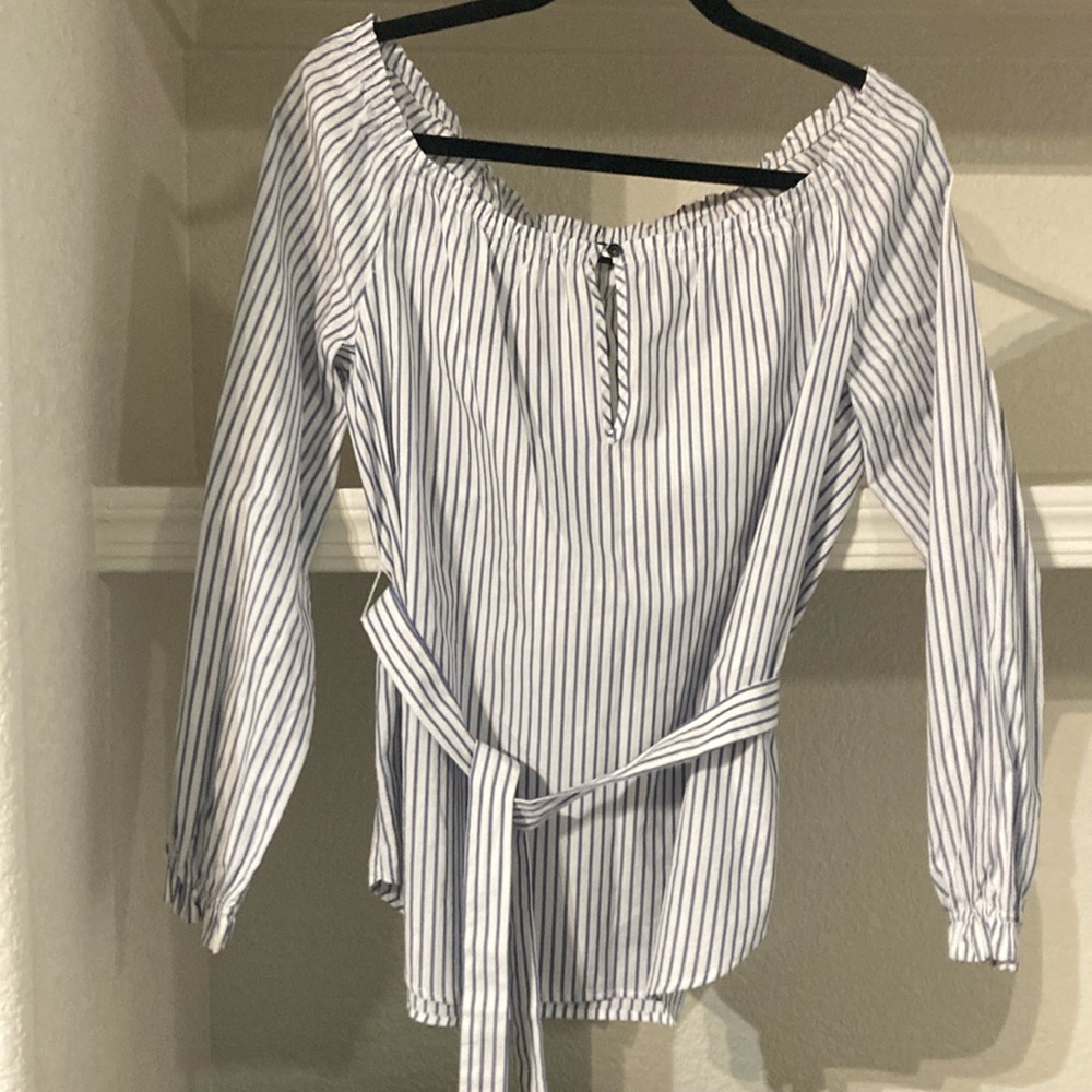 Rag & Bone Women’s Blouse size S - Belt it . Pants and sandals for casual NWOT